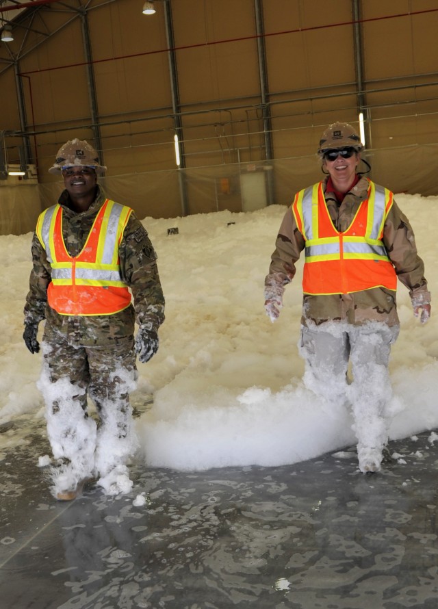 Anatomy of a FAT: fire suppression systems on Kandahar Airfield pass the test