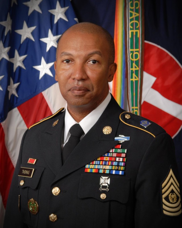 Command Sgt. Maj. Luther Thomas Jr.