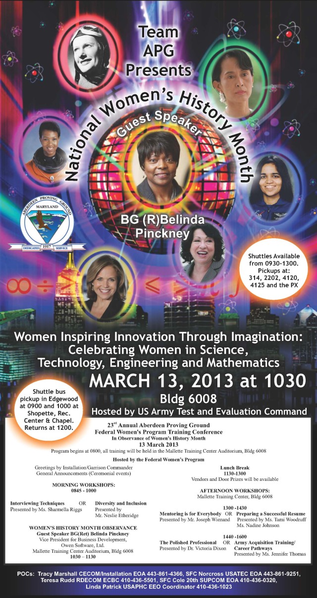 Team APG Women's History Month