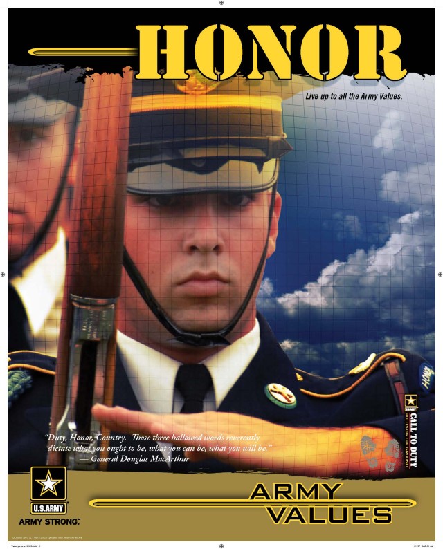 Army Values: Honor