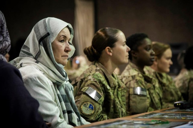 Afghan women honored for service to country