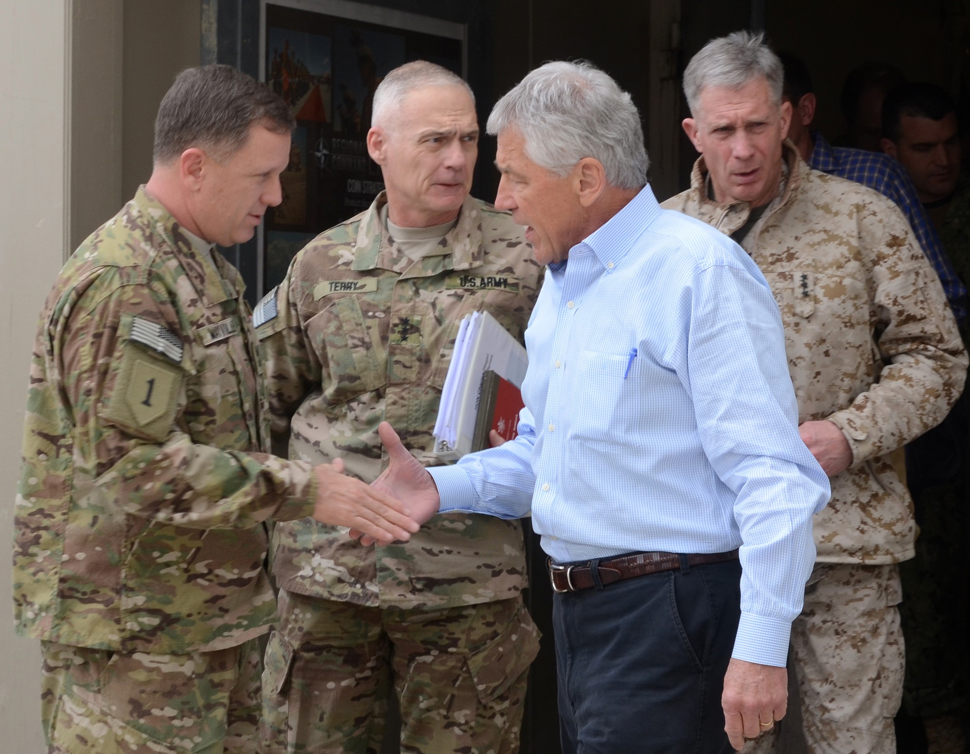 Secretary of Defense Hagel visits Bagram Airfield | Article | The ...