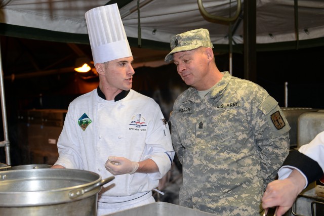 Military culinary arts competition heats up at Fort Lee