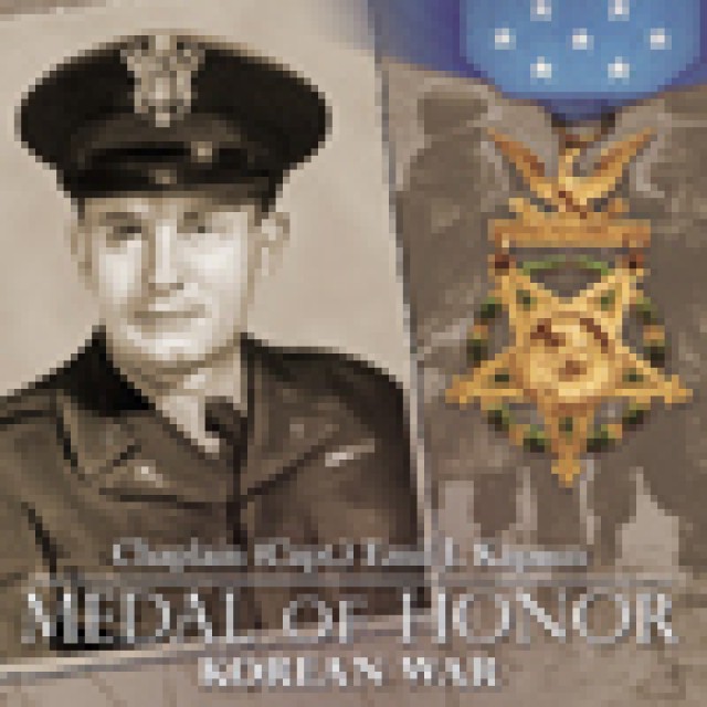 Chaplain (Capt.) Emil Kapaun spotlight graphic