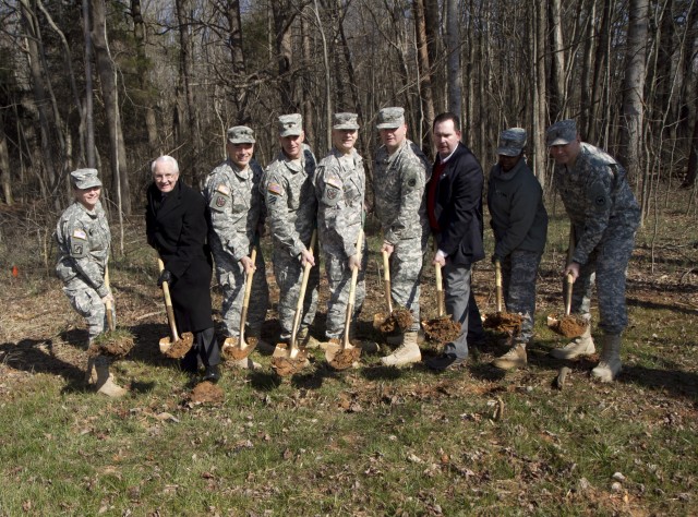 McLeansville Army Reserve Center holds groundbreaking