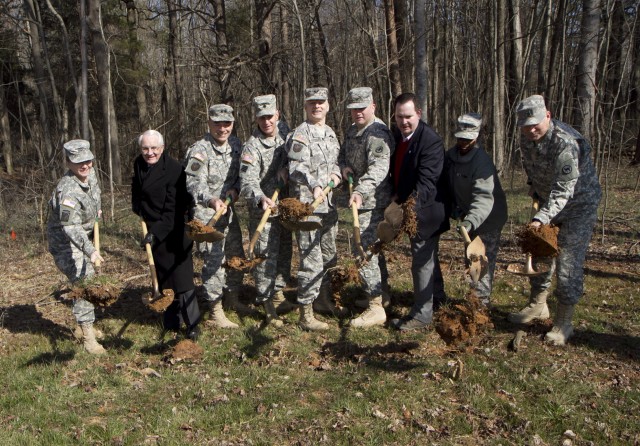 McLeansville Army Reserve Center holds groundbreaking