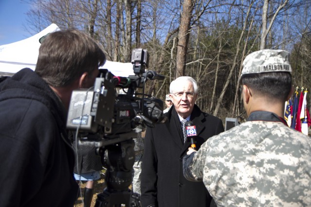 McLeansville Army Reserve Center holds groundbreaking