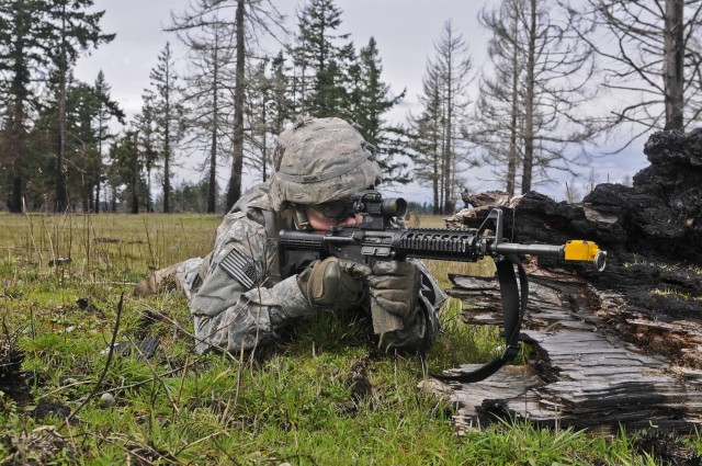 Field artillerymen learn infantry skills in squad live-fire exercise