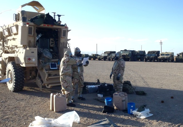 5th AR tests W.V. Guard unit's EOD skills