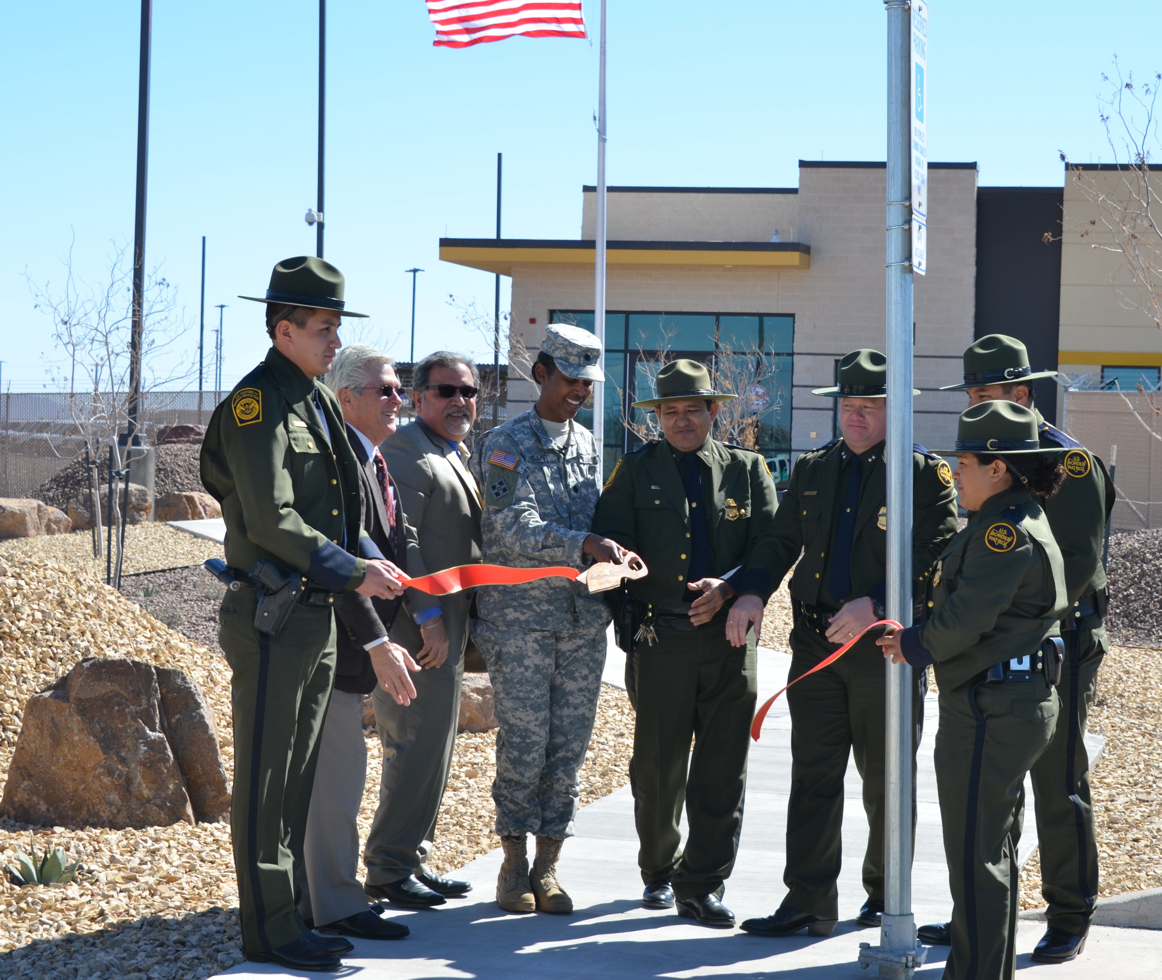 District Participates In New Border Patrol Station S Opening In Clint   Original 