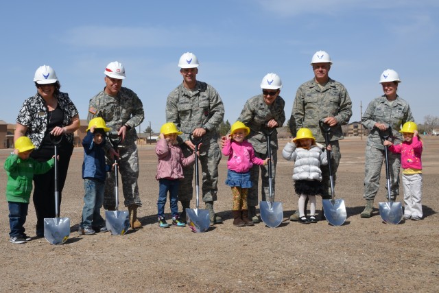 Ground Breaking Ceremony for Child Development Center at Holloman Air Force Base