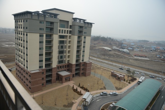 Camp Humphreys Army Family Housing Towers