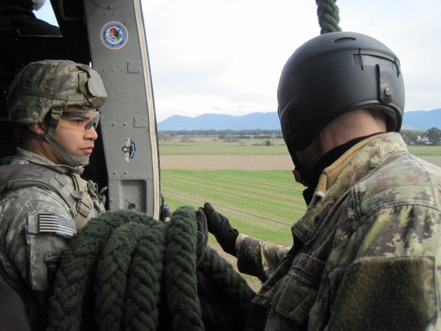 Ready to rappel