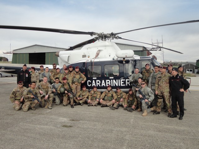 Italian and American Soldiers