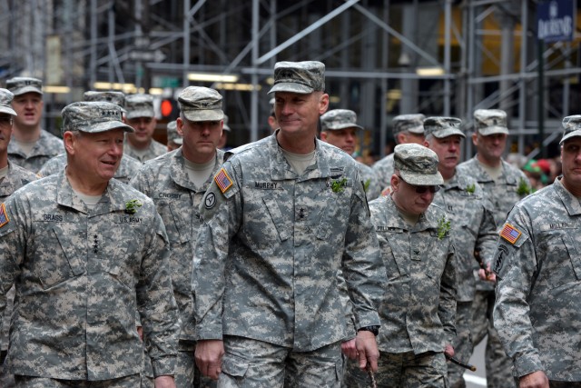 Tradition lives on as Fighting 69th troops lead St. Patrick's Day Parade for 162nd time