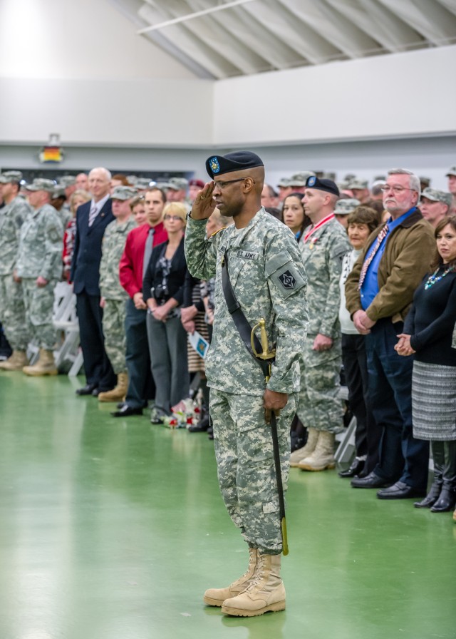 Fort Leonard Wood holds change of responsibility, retirement ceremony for top NCO