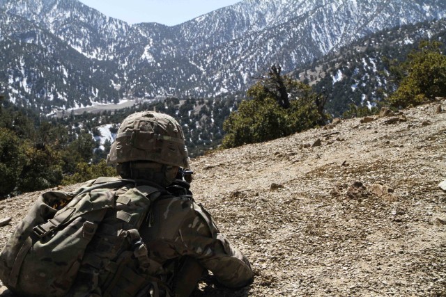 Scouts scale Afghan mountains to disrupt insurgents