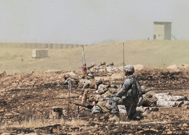Iraqi army soldiers successfully complete combat training rotation at GWTC
