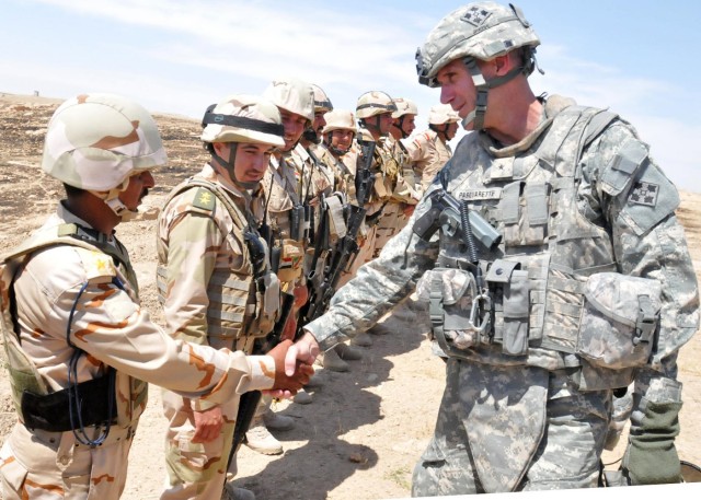 Iraqi army soldiers successfully complete combat training rotation at GWTC