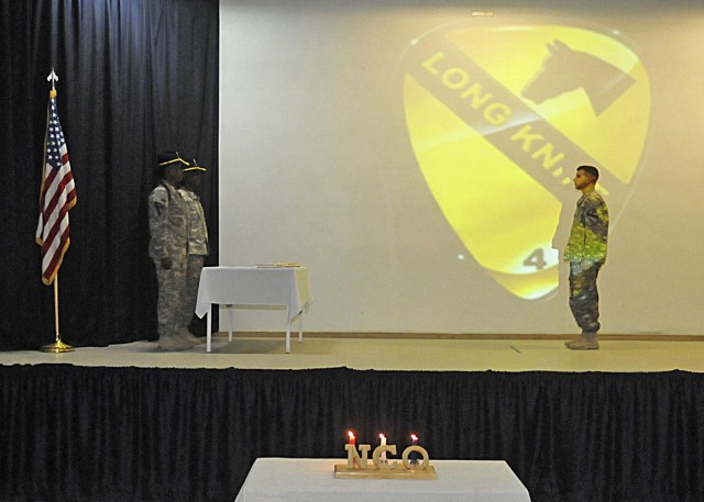 'Spartan' Battalion welcomes new NCOs