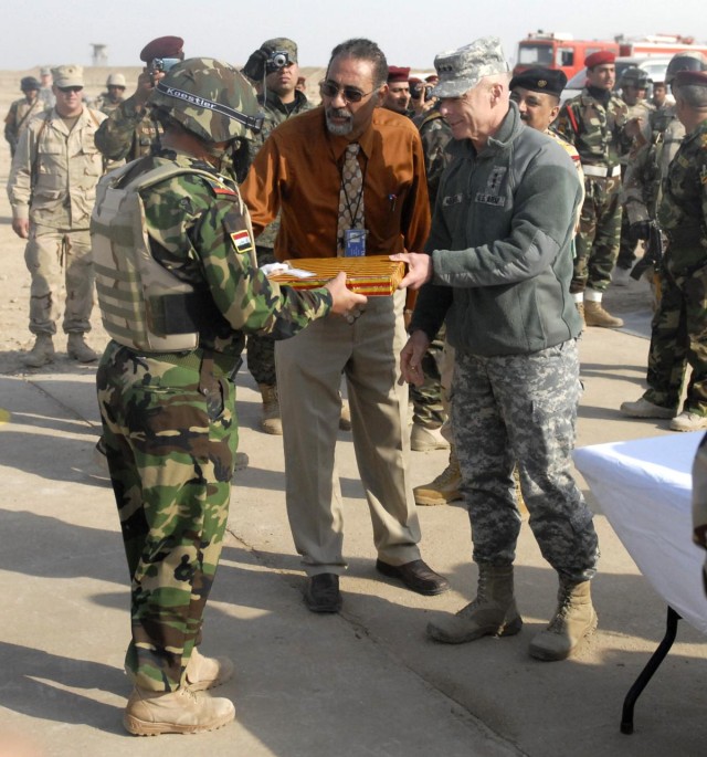 Iraqi Army's bring in New Year with new troops