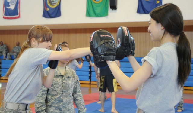 Japanese reality TV contestants experience Army life during filming at Camp Zama