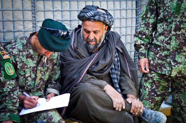 Afghans help locals with medical treatment