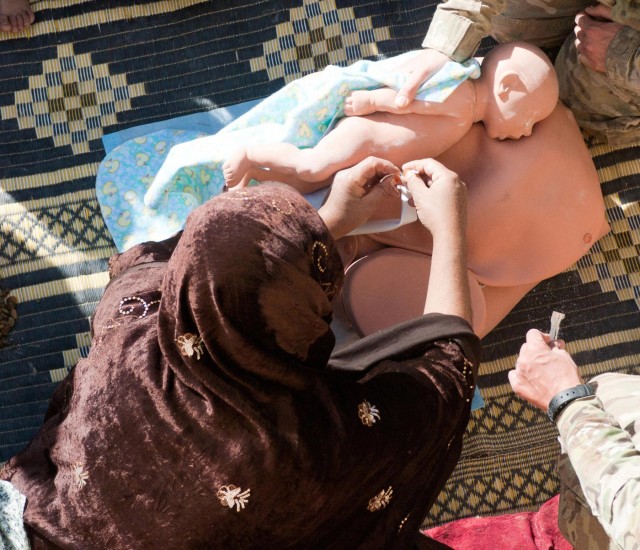 Villagers host first midwife training in Zengabad region, Panjwai district