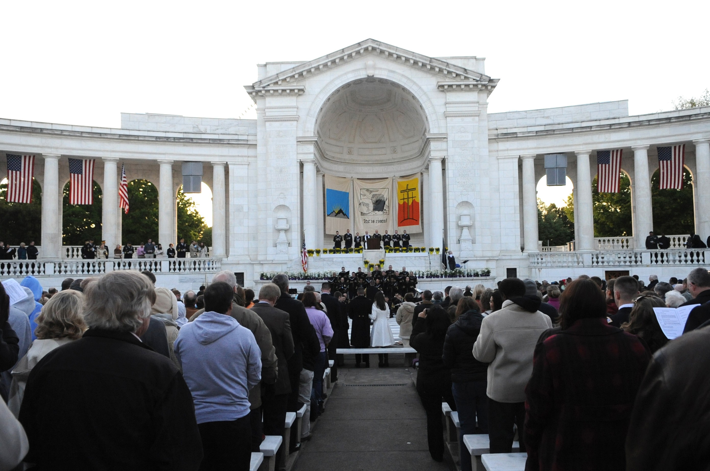 Easter Sunrise Service at Arlington National Cemetery Article The