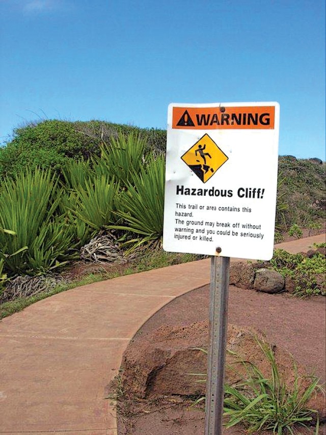 Trail signage 