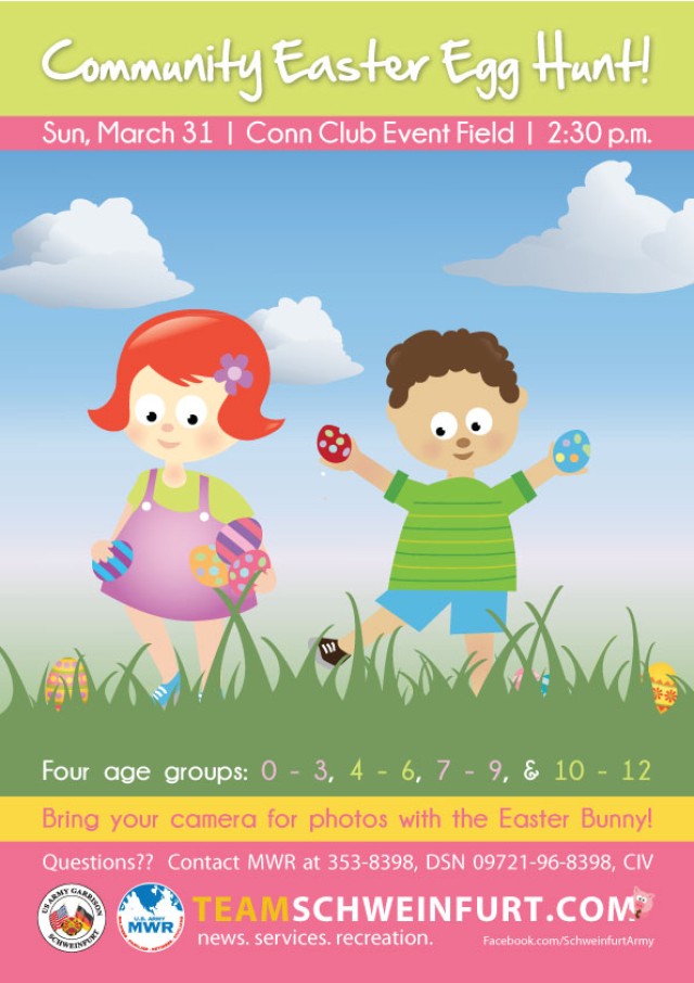 Community Easter egg hunt
