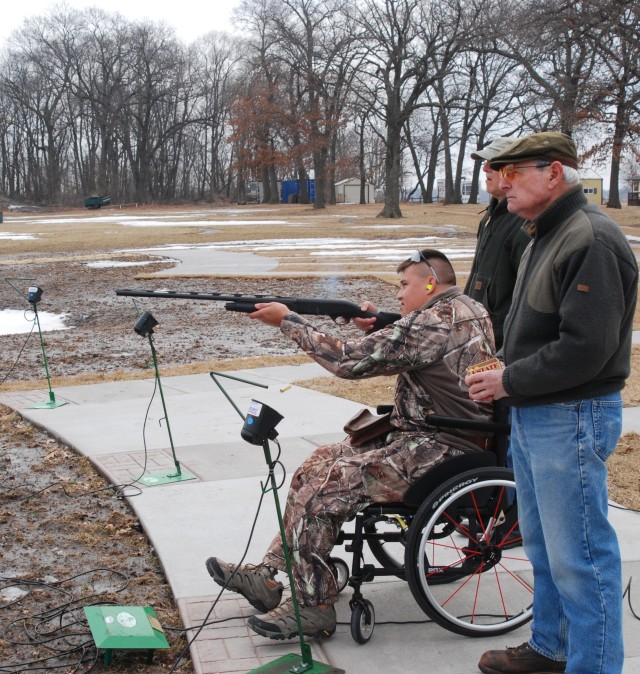 Wounded warrior "shoots some birds" in Iowa 
