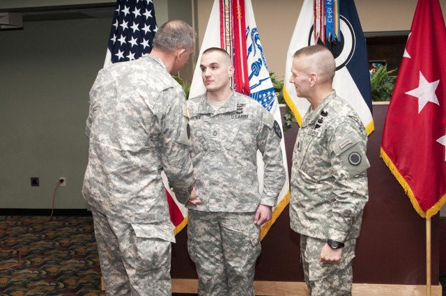 Tomahawks soldier recognized for his contribution to the 23rd Infantry Regiment