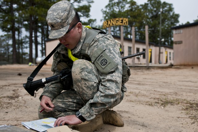 Trooper of the Year candidate competes at land navigation