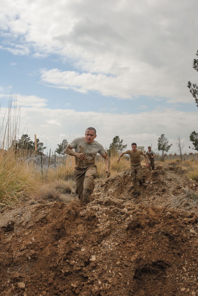 Gettin' dirty: FOB Salerno hosts mud run