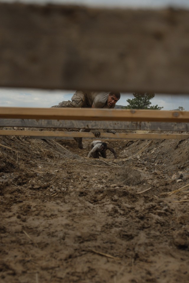 Gettin' dirty: FOB Salerno hosts mud run