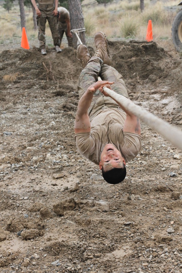 Gettin' dirty: FOB Salerno hosts mud run