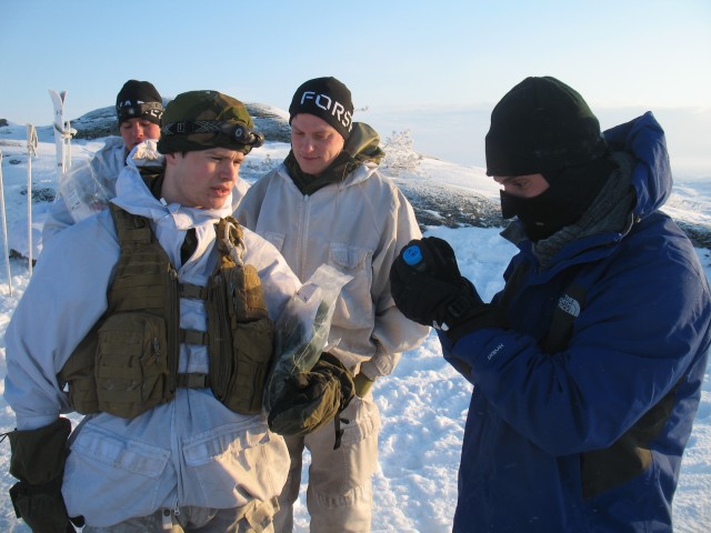 Natick researchers team up with Norwegian Army to measure nutritional needs during Arctic ski march