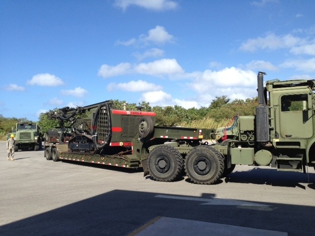 FSC move quarry equipment