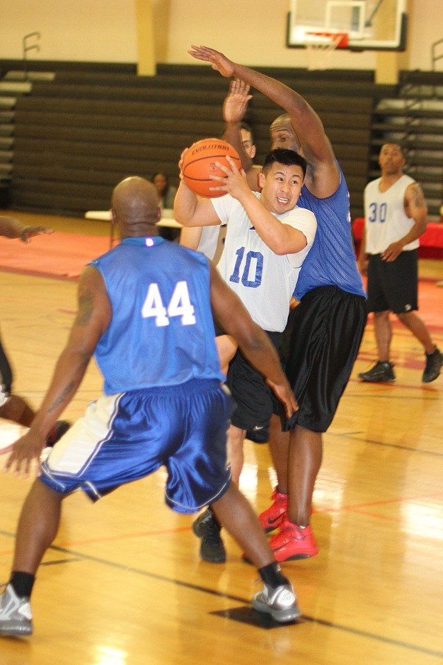 Sill intramural basketball final