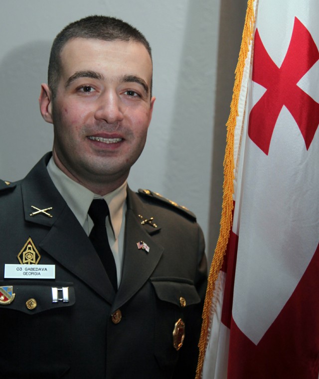 Georgian Army officer