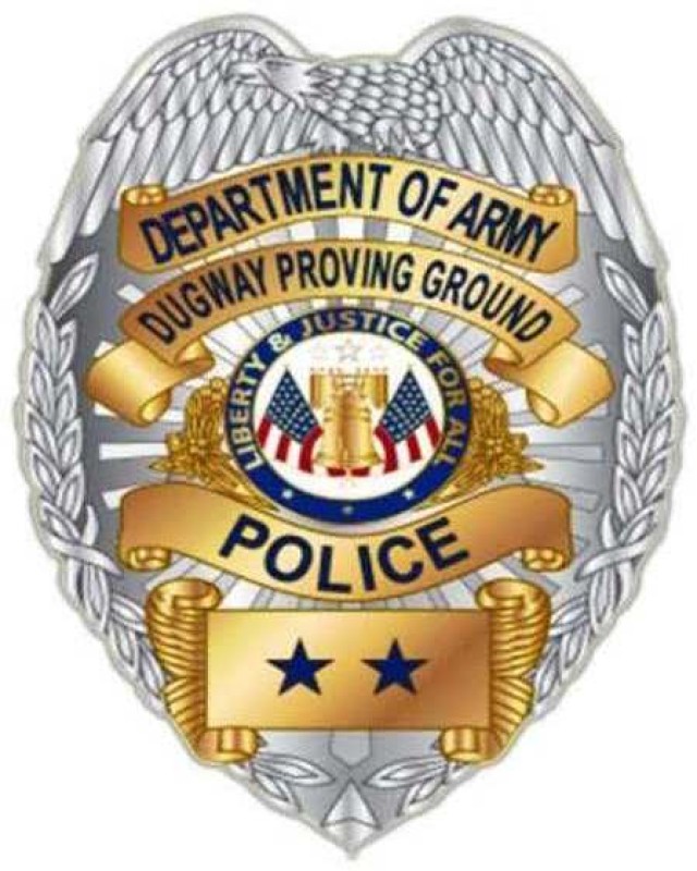 Dugway Police badge