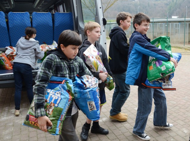 Bringing food