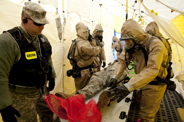 Decontaminating Mock Victim