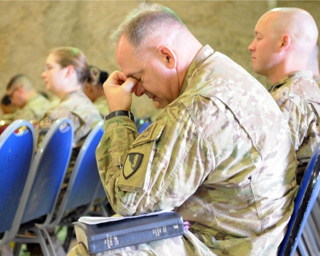 Holy week services in Afghanistan