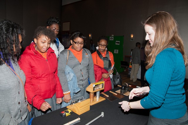 Team effort supporting the Maryland Junior Science and Humanities Symposium