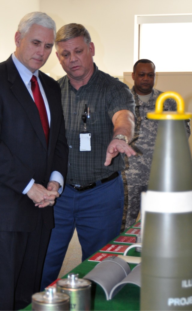 Pence Visits CAAA
