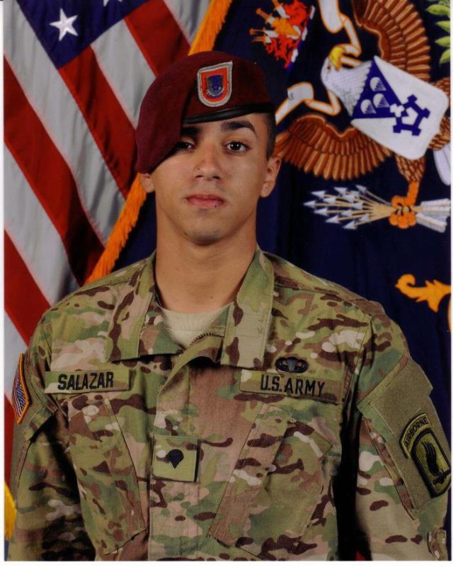 U.S. Army Spc. Brenden Salazar