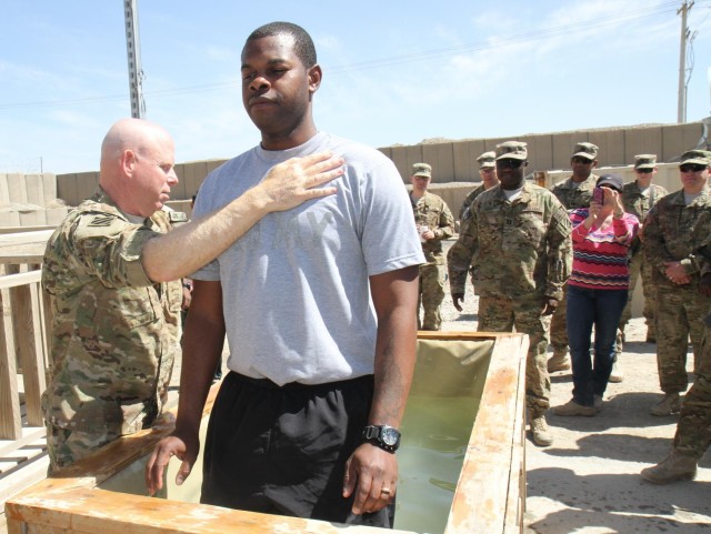 Service members, civilians celebrate Easter in Afghanistan