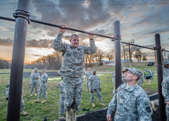 Fort Leonard Wood's best warriors move through day 2 of competition